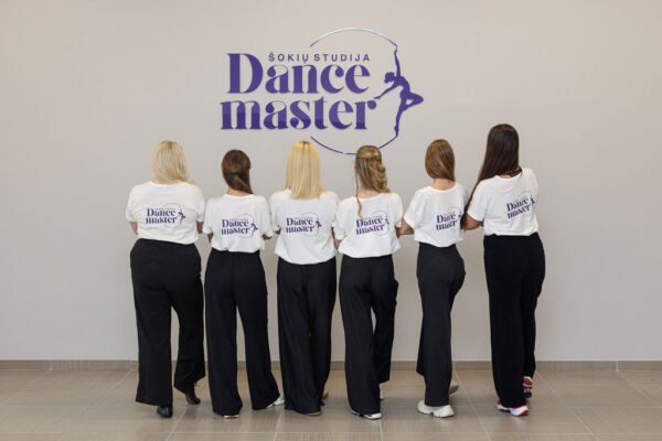 Dance Master marškinėliai su logotipu - Image 2